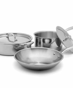 Heritage Steel Cookware Stainless Steel Essentials Cookware Set | 5-Piece 10 Heritage Steel Cookware Stainless Steel Essentials Cookware Set | 5-Piece -Cookware Sets Shop hsc 17305