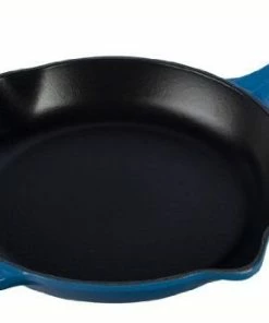 Le Creuset 11.75" Signature Enameled Cast Iron Skillet | Marseille Blue