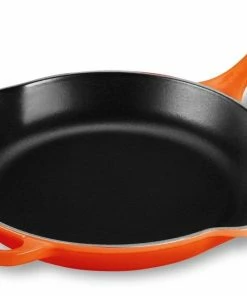Le Creuset 10.25" Signature Enameled Cast Iron Skillet | Flame Orange