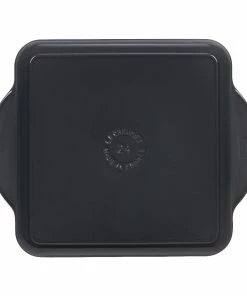 Le Creuset 9.5" Square Signature Enameled Cast Iron Grill Pan | Licorice 10 Le Creuset 9.5" Square Signature Enameled Cast Iron Grill Pan | Licorice -Cookware Sets Shop licgriddle4