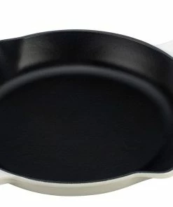 Le Creuset 11.75" Signature Enameled Cast Iron Skillet | White