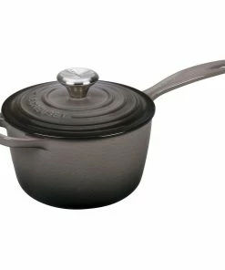 Le Creuset Collector's 23-Piece Set | Oyster -Cookware Sets Shop ls2518 167fss le creuset 1.75 qt saucepan oyster grey 2 2