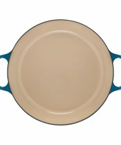 Le Creuset 5 Qt. Signature Braiser With Stainless Steel Knob | Deep Teal -Cookware Sets Shop ls2532 327dss 4