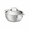 All-Clad D5 Brushed Stainless Steel Dutch Oven & Lid | 5.5 Qt. -Cookware Sets Shop maindutch1