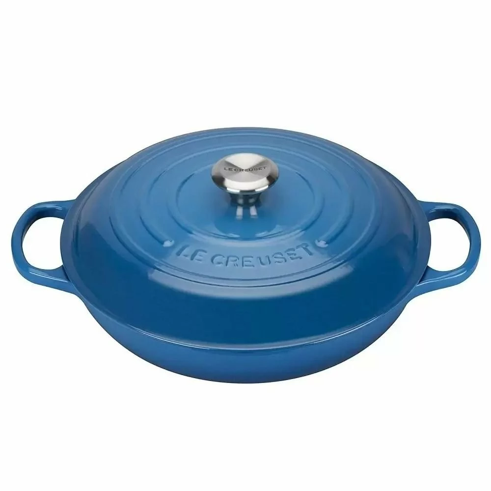 Le Creuset 7-Piece Signature Cookware Set | Marseille Blue 6 Le Creuset 7-Piece Signature Cookware Set | Marseille Blue - Image 4