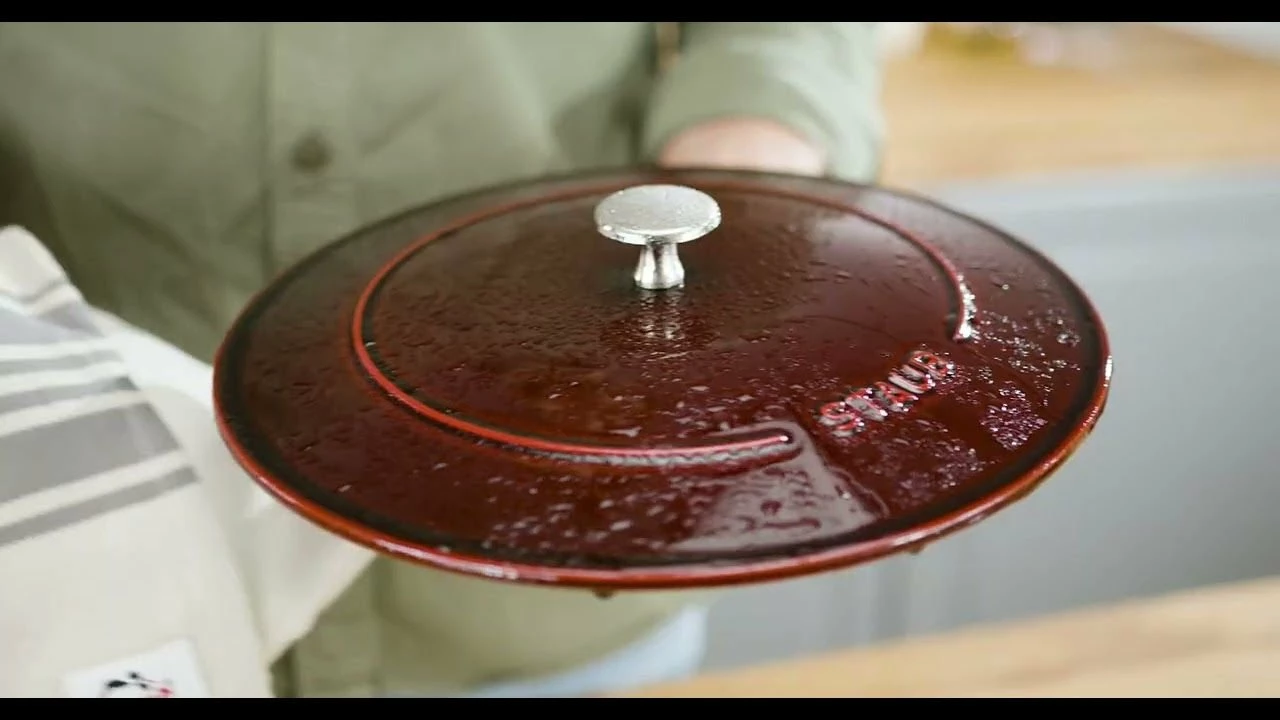 Staub Stackable Cocotte, Braiser, And Grill Pan With Lid | Black 26 Staub Stackable Cocotte, Braiser, And Grill Pan With Lid | Black - Image 24