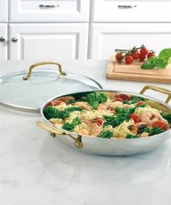 Cuisinart Mineral Stainless Steel Everyday Pan With Cover | 12" 10 Cuisinart Mineral Stainless Steel Everyday Pan With Cover | 12" -Cookware Sets Shop mobi 2093 c7m25 30dgd 800x800