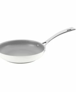 Cuisinart Matte White Non-Stick Stainless Steel Skillet | 8"