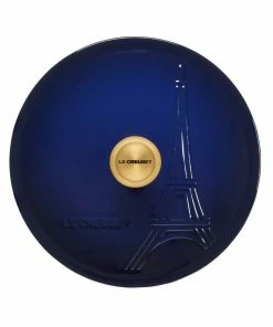 Le Creuset 2.5Qt Signature Cocotte Eiffel Tower Collection | Indigo Blue 11 Le Creuset 2.5Qt Signature Cocotte Eiffel Tower Collection | Indigo Blue -Cookware Sets Shop rs10257 eiffel rdo indigo lid scr
