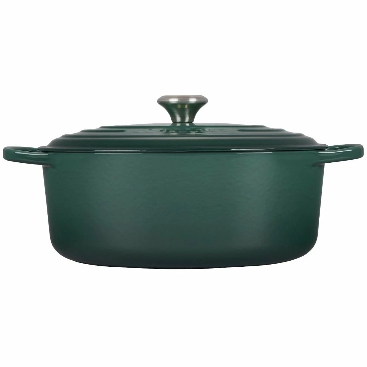 Le Creuset 6.75 Qt. Oval Signature Dutch Oven With Stainless Steel Knob | Artichaut 4 Le Creuset 6.75 Qt. Oval Signature Dutch Oven With Stainless Steel Knob | Artichaut - Image 2