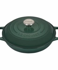 Le Creuset 2.25 Qt. Signature Enameled Cast Iron Braiser With Stainless Steel Knob | Artichaut