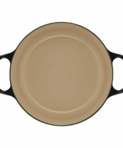 Le Creuset 5.5 Qt. Round Signature Dutch Oven With Stainless Steel Knob | Licorice 12 Le Creuset 5.5 Qt. Round Signature Dutch Oven With Stainless Steel Knob | Licorice -Cookware Sets Shop rs11819 ls2501 2620ss 4 lpr