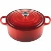 Le Creuset 9 Qt. Round Signature Dutch Oven With Stainless Steel Knob | Cerise/Cherry Red 2 Le Creuset 9 Qt. Round Signature Dutch Oven With Stainless Steel Knob | Cerise/Cherry Red -Cookware Sets Shop rs11938 lc 20200311 fr ps os 21177300602430 001s 1