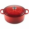 Le Creuset 7.25 Qt. Round Signature Dutch Oven With Stainless Steel Knob | Cerise/Cherry Red 1 Le Creuset 7.25 Qt. Round Signature Dutch Oven With Stainless Steel Knob | Cerise/Cherry Red -Cookware Sets Shop rs11938 lc 20200311 fr ps os 21177300602430 001s 2