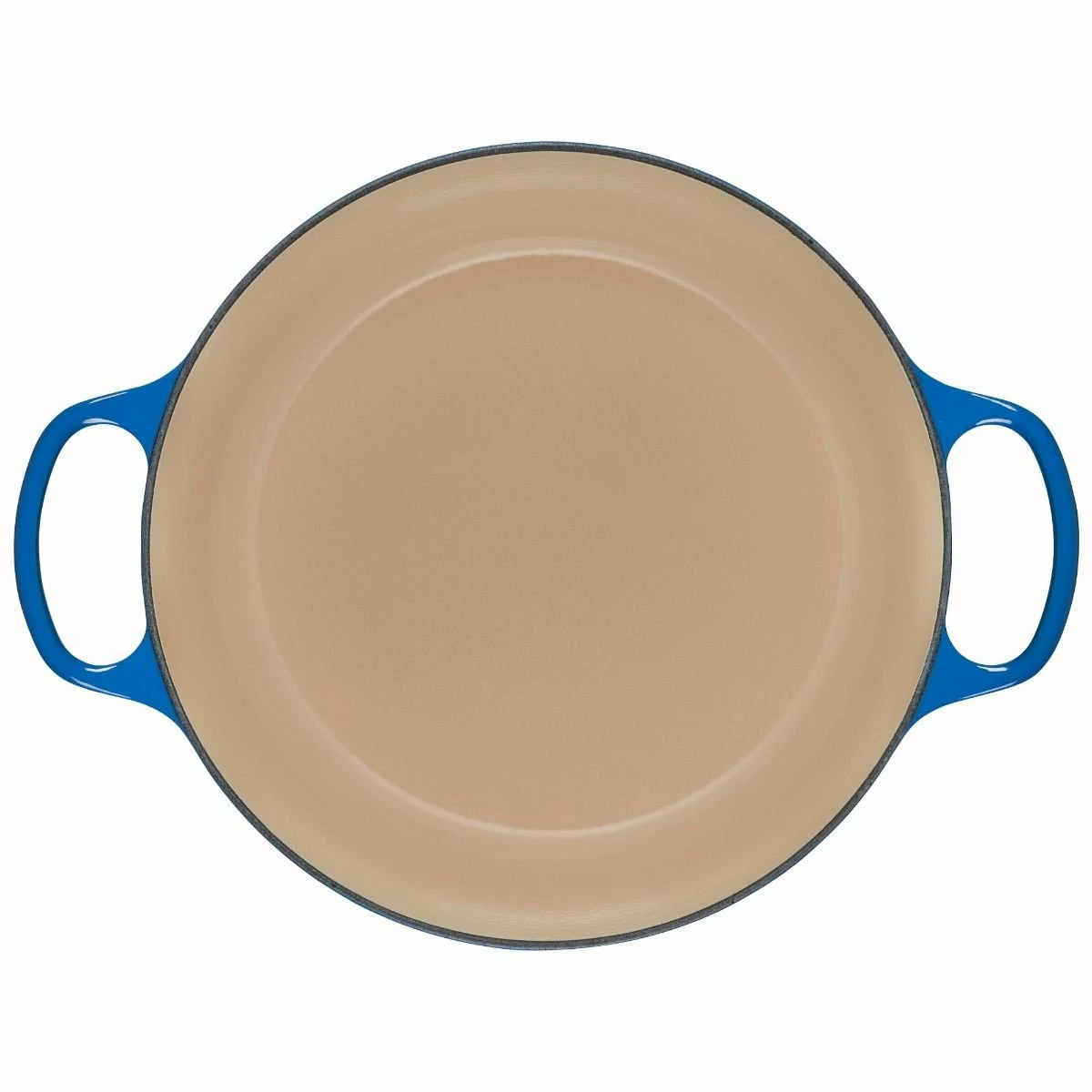 Le Creuset 7.25 Qt. Round Signature Dutch Oven With Stainless Steel Knob | Marseille Blue 5 Le Creuset 7.25 Qt. Round Signature Dutch Oven With Stainless Steel Knob | Marseille Blue - Image 3