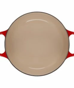 Le Creuset 3.5 Qt. Round Signature Dutch Oven With Stainless Steel Heart Knob | Cerise/Cherry Red 11 Le Creuset 3.5 Qt. Round Signature Dutch Oven With Stainless Steel Heart Knob | Cerise/Cherry Red -Cookware Sets Shop rs13485 ls2501 2267ssh 4