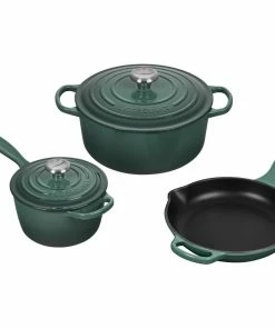 Le Creuset 5-Piece Signature Cookware Set With Stainless Steel Knobs | Artichaut