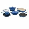 Le Creuset 10-Piece Signature Cookware Set With Stainless Steel Knobs | Marseille Blue 2 Le Creuset 10-Piece Signature Cookware Set With Stainless Steel Knobs | Marseille Blue -Cookware Sets Shop rs14038 ms2110 59ss marseille recolor