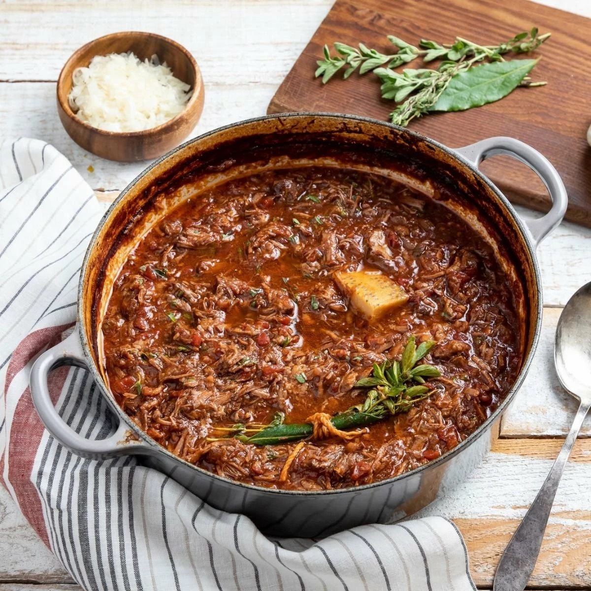 Le Creuset 4.5 Qt. Round Signature Dutch Oven With Stainless Steel Knob | Oyster Grey 4 Le Creuset 4.5 Qt. Round Signature Dutch Oven With Stainless Steel Knob | Oyster Grey - Image 2