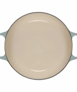 Le Creuset 5.5 Qt. Round Signature Dutch Oven With Stainless Steel Knob | Sea Salt 15 Le Creuset 5.5 Qt. Round Signature Dutch Oven With Stainless Steel Knob | Sea Salt -Cookware Sets Shop rs17062 ls2501 26717ss 4