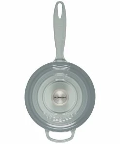 Le Creuset 2.25 Qt. Signature Enameled Cast Iron Saucepan With Stainless Steel Knob | Sea Salt -Cookware Sets Shop rs17075 ls2518 18717ss 3