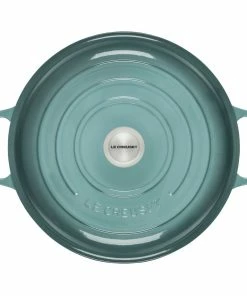 Le Creuset 5 Qt. Signature Enameled Cast Iron Braiser With Stainless Steel Knob | Sea Salt -Cookware Sets Shop rs17356 rs12503 ls2532 32717ss 3p lpr