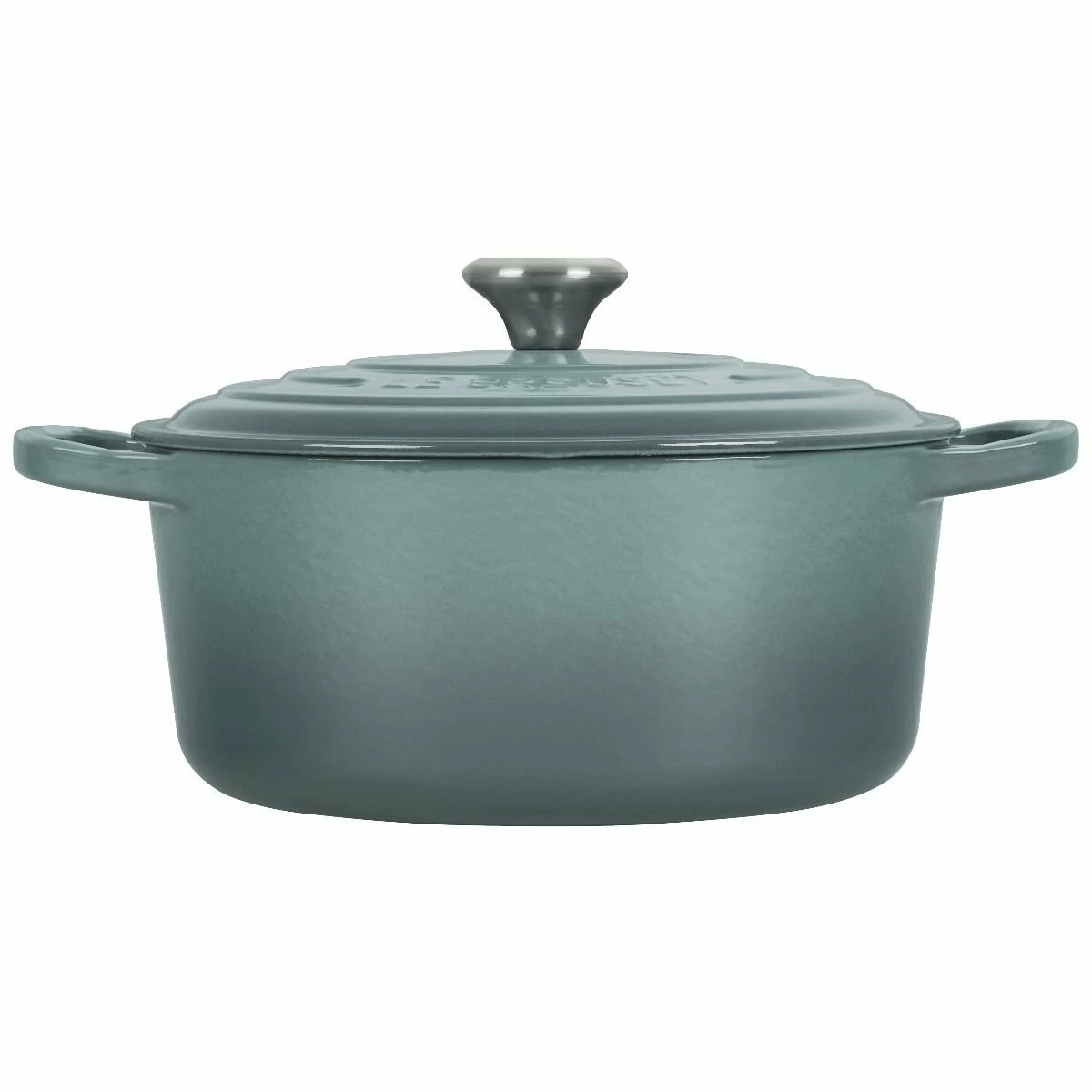 Le Creuset 3.5 Qt. Round Signature Dutch Oven With Stainless Steel Knob| Sea Salt 4 Le Creuset 3.5 Qt. Round Signature Dutch Oven With Stainless Steel Knob| Sea Salt - Image 2