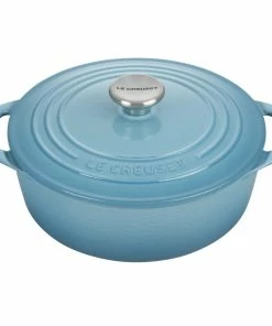 Le Creuset 2.75 Qt. Shallow Round Dutch Oven | Caribbean