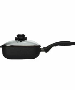 Swiss Diamond | XD Square Sauté Pan With Lid - 8" X 8" (2.1 Qt.) -Cookware Sets Shop saute2