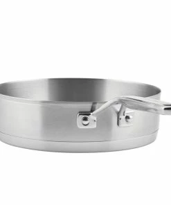 KitchenAid Non-Electrics KitchenAid Stainless Steel 3-Ply Cookware Set | 11-Piece -Cookware Sets Shop saute pan