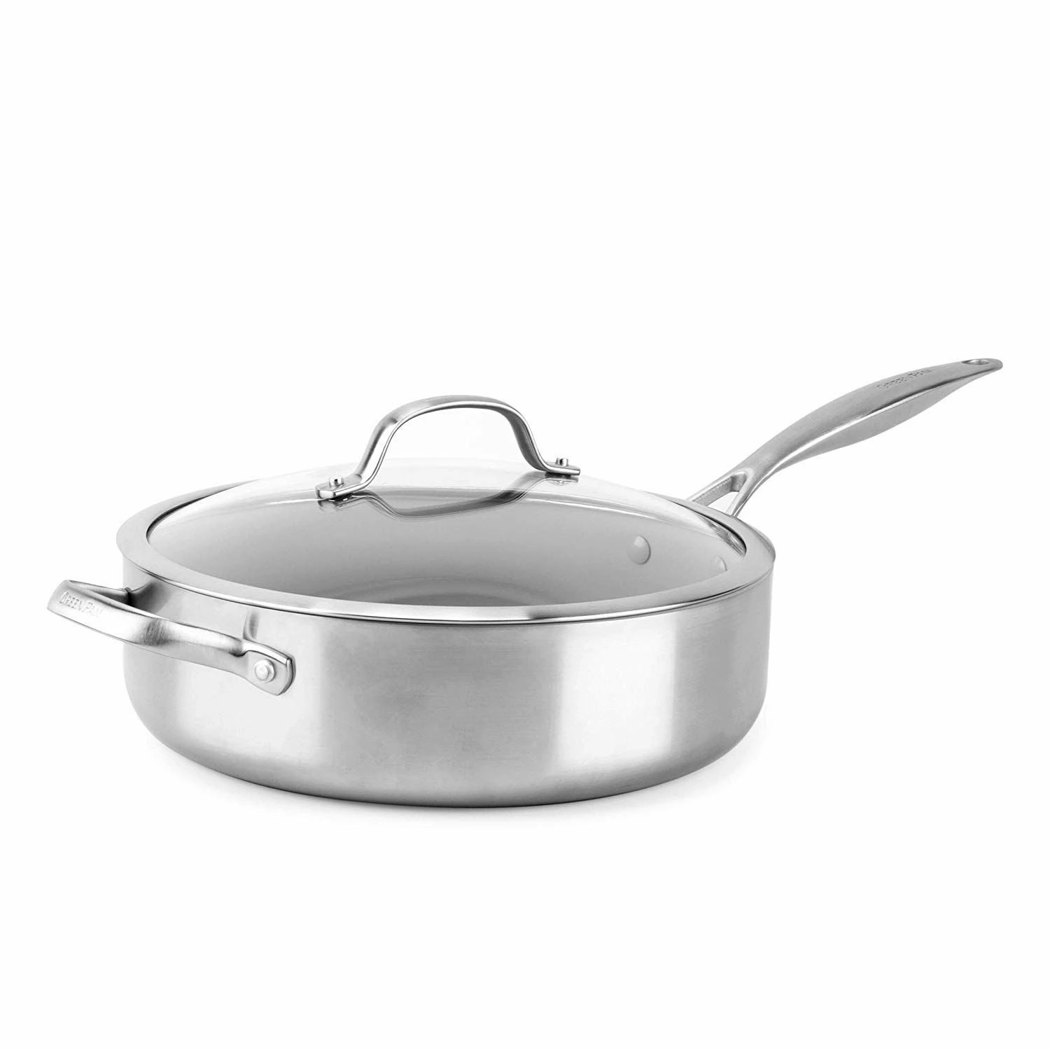 GreenPan Venice Pro Evershine 5-Quart Sauté Pan With Lid 3 GreenPan Venice Pro Evershine 5-Quart Sauté Pan With Lid