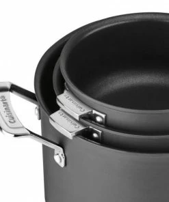 Cuisinart SmartNest Hard Anodized Cookware Set | 11-Piece 12 Cuisinart SmartNest Hard Anodized Cookware Set | 11-Piece -Cookware Sets Shop smartnestonwhite5