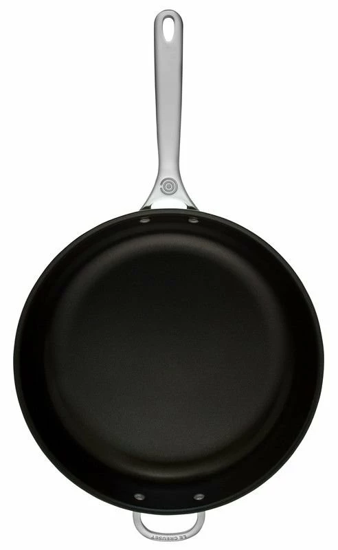 Le Creuset 12.5" Nonstick Deep Fry Pan | Stainless Steel 5 Le Creuset 12.5" Nonstick Deep Fry Pan | Stainless Steel - Image 3