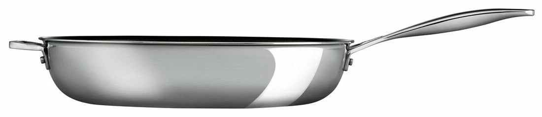 Le Creuset 12.5" Nonstick Deep Fry Pan | Stainless Steel 4 Le Creuset 12.5" Nonstick Deep Fry Pan | Stainless Steel - Image 2