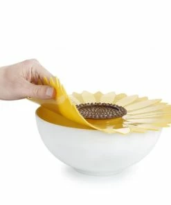 Charles Viancin Silicone Lid | 6" Sunflower -Cookware Sets Shop sunflower life 1