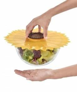 Charles Viancin Silicone Lid | 8" Sunflower -Cookware Sets Shop sunflower life 4 1