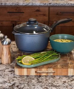 Swiss Diamond | HD Sauce Pan With Lid - 6.3" (1.4 Qt.) -Cookware Sets Shop swiss diamond lifestyles square 0006 swiss diamond lifestyles 2022 3260