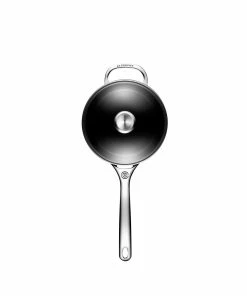 Le Creuset 3 Qt. Saucepan With Glass Lid | Toughened Nonstick Pro -Cookware Sets Shop tnsp1200 18c