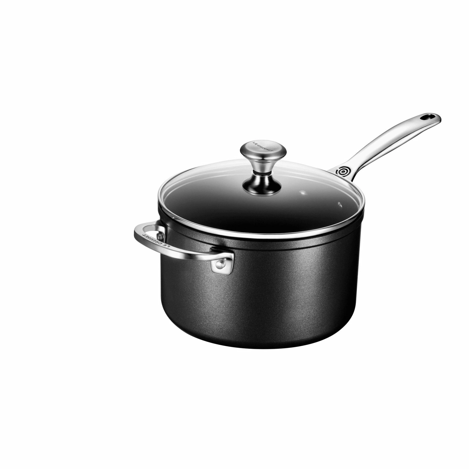 Le Creuset 4 Qt. Saucepan With Glass Lid | Toughened Nonstick Pro 3 Le Creuset 4 Qt. Saucepan With Glass Lid | Toughened Nonstick Pro