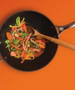 Le Creuset 12" Stir Fry Pan | Toughened Nonstick Pro -Cookware Sets Shop tnsp5000 30i