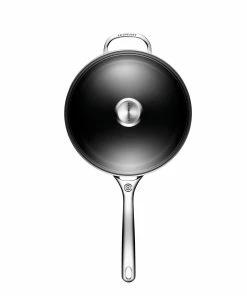 Le Creuset 4.25 Qt. Sauté Pan With Glass Lid | Toughened Nonstick Pro 9 Le Creuset 4.25 Qt. Sauté Pan With Glass Lid | Toughened Nonstick Pro -Cookware Sets Shop tnsp5100 26c