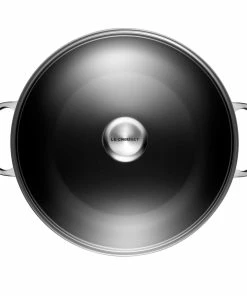 Le Creuset 4 Qt. Shallow Casserole/Braiser With Glass Lid | Toughened Nonstick Pro -Cookware Sets Shop tnsp8100 30c