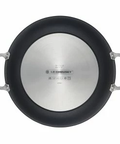 Le Creuset 4 Qt. Shallow Casserole/Braiser With Glass Lid | Toughened Nonstick Pro -Cookware Sets Shop tnsp8100 30d