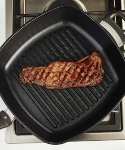 Swiss Diamond | HD Deep Square Grill Pan - 11" X 11" -Cookware Sets Shop xd66281v1