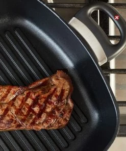 Swiss Diamond | HD Deep Square Grill Pan - 11" X 11" -Cookware Sets Shop xd66281v2