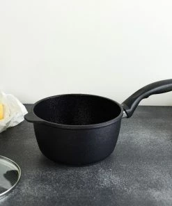 Swiss Diamond | HD Sauce Pan With Lid - 7" (2.2 Qt.) -Cookware Sets Shop xd6718c v4