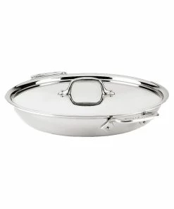 All-Clad D3 Stainless Steel 3-Quart Universal Pan With Lid
